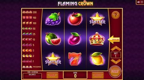 Flaming Crown 3x3 Slot Grátis